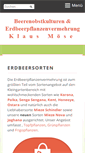 Mobile Screenshot of beerenobst-erdbeerpflanzen.de